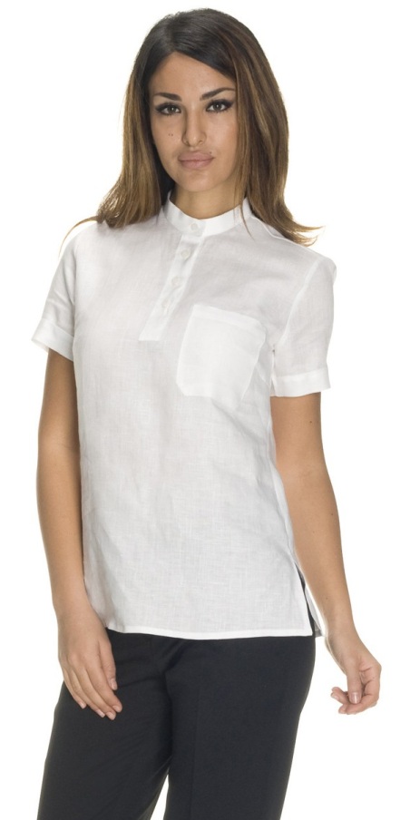 Bali Women's White Linen Shirt