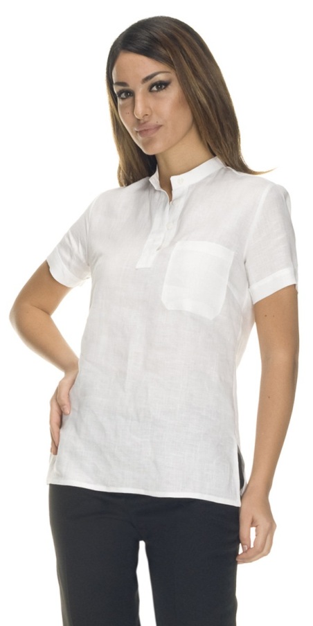 Bali Women's White Linen Shirt