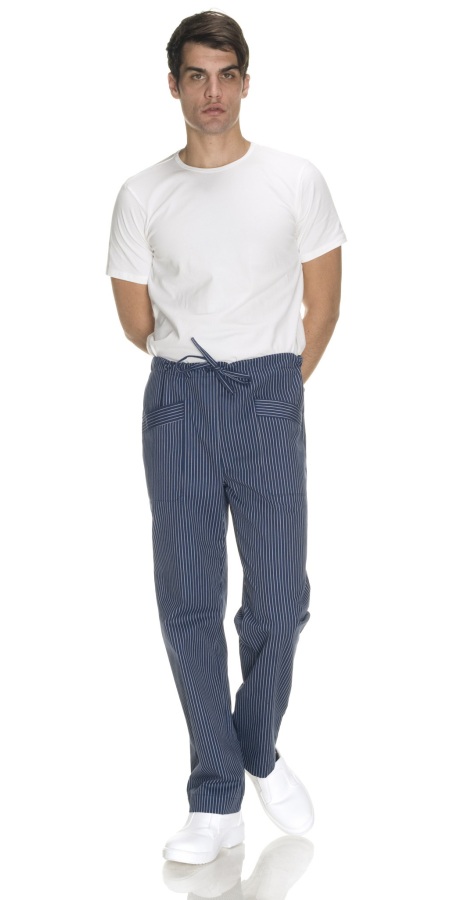 Pantalone Andrea Rigato Reno Blu