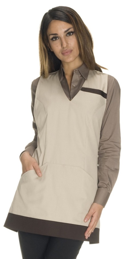 Sabrina Ecru Pinafore