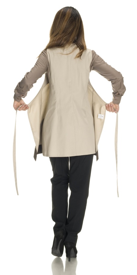 Sabrina Ecru Pinafore