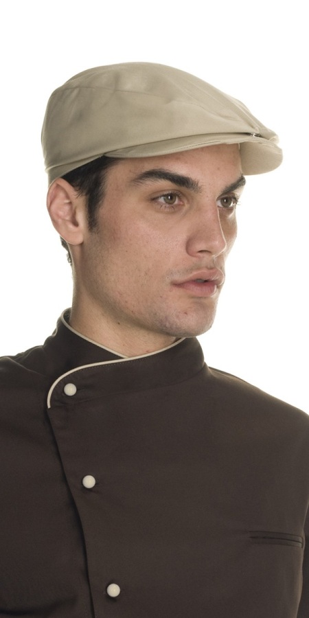 Gatsby Ecru Flat Cap