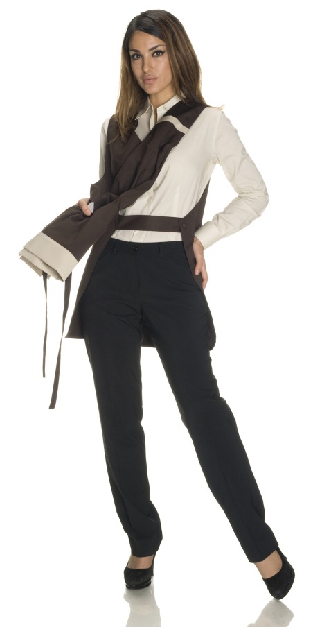 Sabrina Brown Pinafore