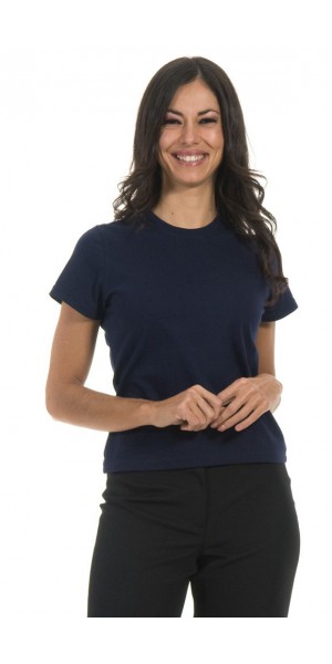 T-Shirt Donna Blu Navy