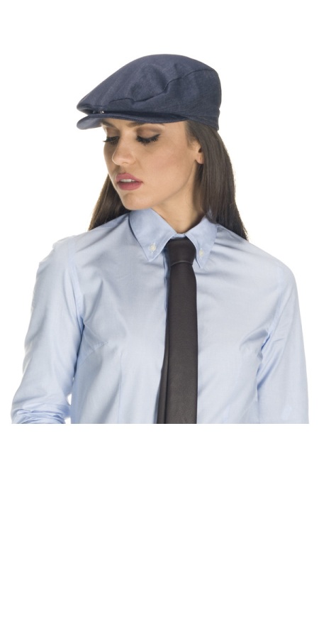 Gatsby Denim Flat Cap