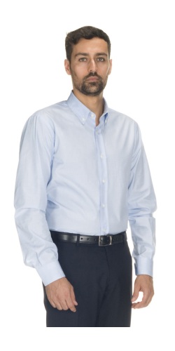 Alan Button Down Sky-Blue Shirt