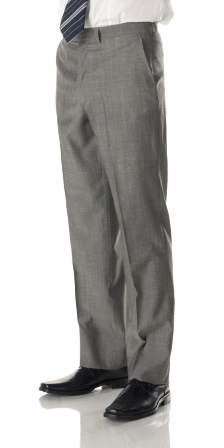 Hotel wear: Men's Bay grey trousers 