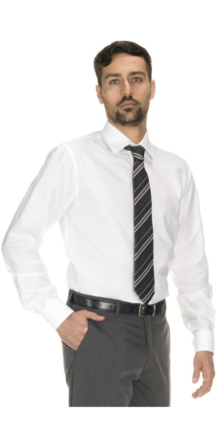 Camicia Uomo Oxford Bianca