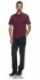 Men's Reddish Purple Polo Shirt - 6 Pieces