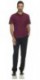 Men's Reddish Purple Polo Shirt - 6 Pieces