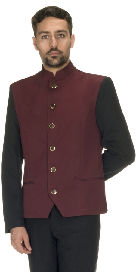 Portofino Burgundy/Black Jacket