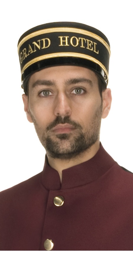 Liftboy Black Hat with Embroidery