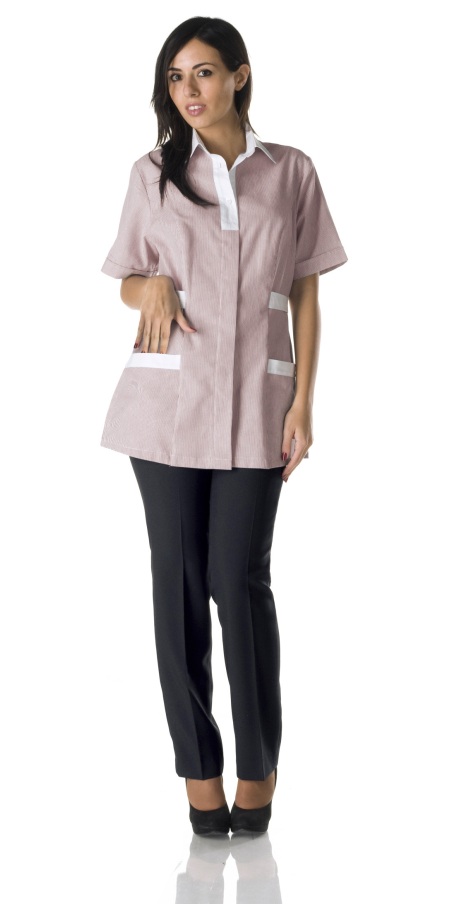 Barbara Burgundy Striped Tunic