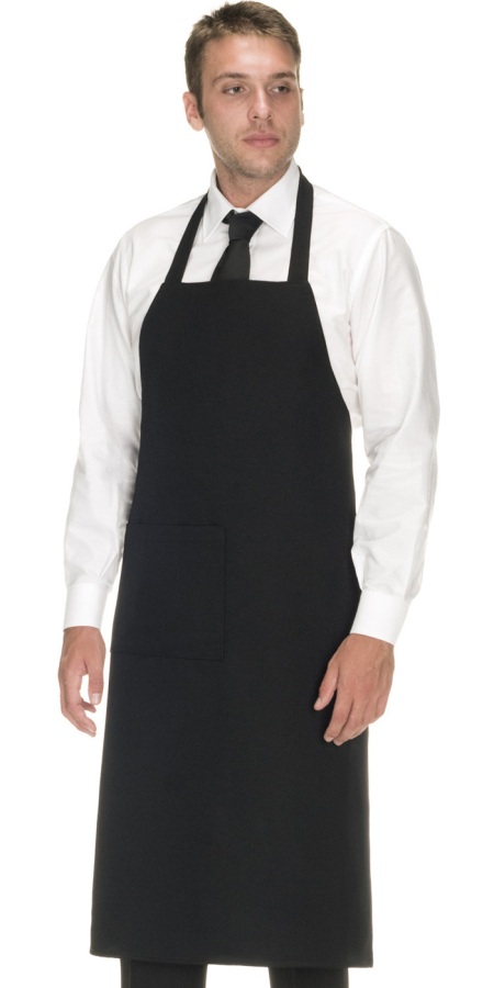 Stresa Black Apron