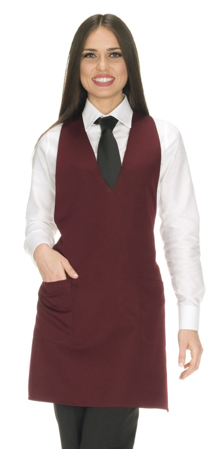 Grembiule Alassio Bordeaux