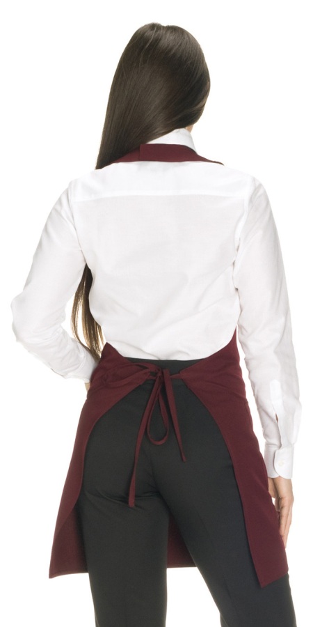 Alassio Burgundy Apron