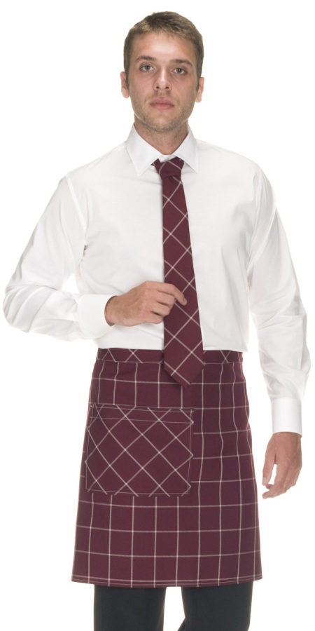 Siena Ring Burgundy Apron