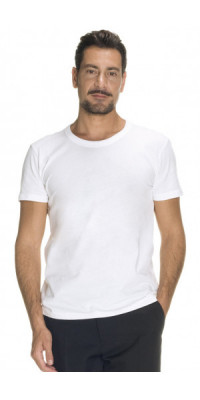 Men's White Top Quality T-Shirt