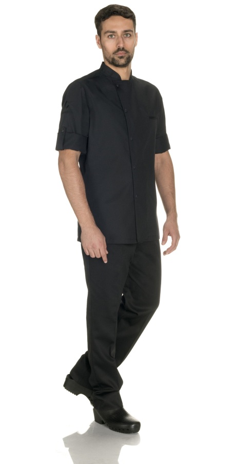 Oscar Black Chef Jacket