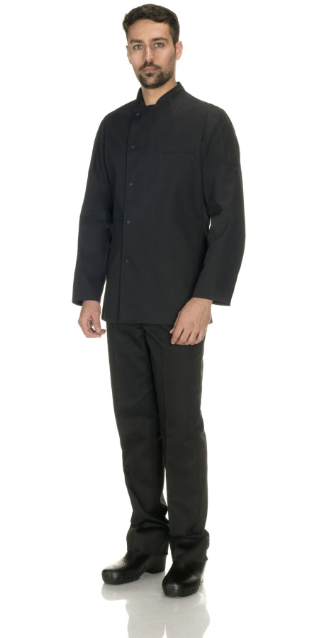 Oscar Black Chef Jacket