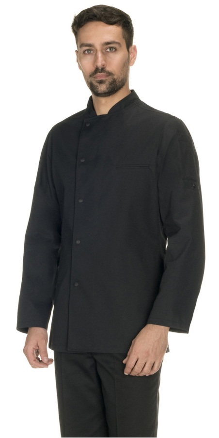 Oscar Black Chef Jacket