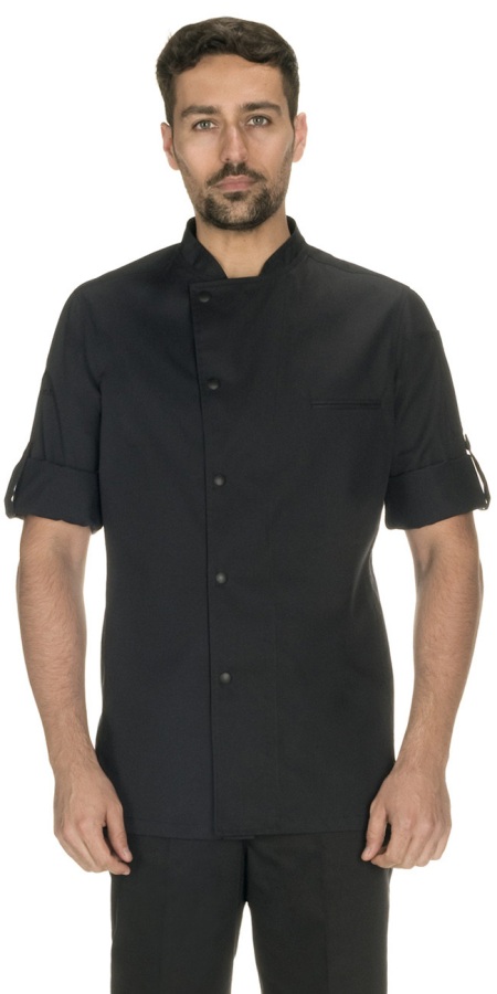 Oscar Black Chef Jacket