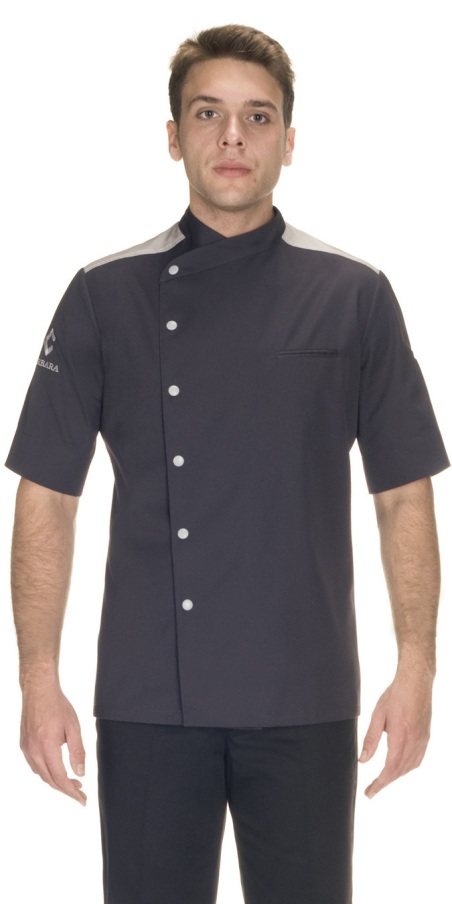 Moreno Iron Grey Chef Jacket