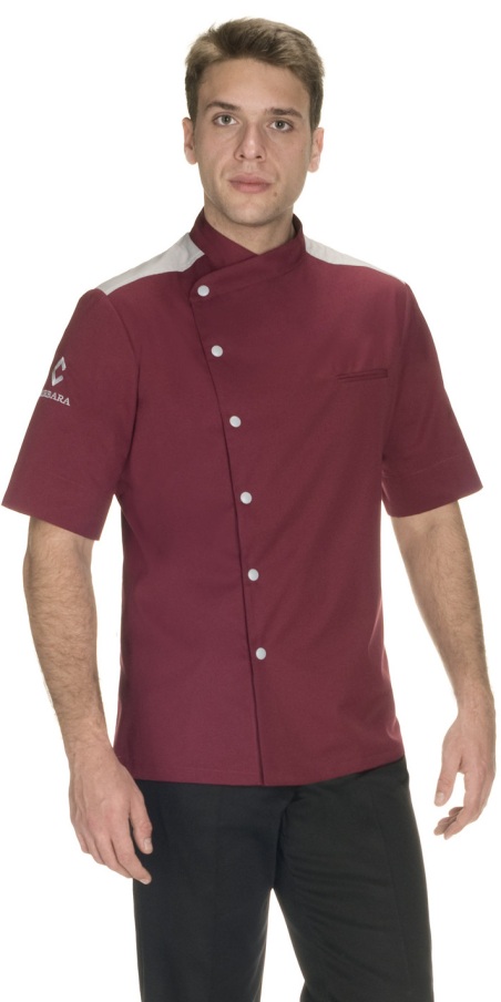 Moreno Burgundy Chef Jacket