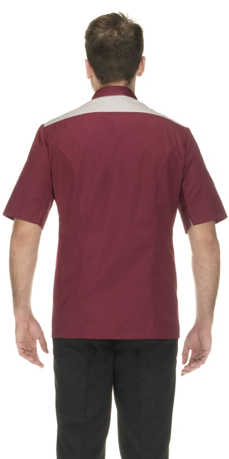 Moreno Burgundy Chef Jacket