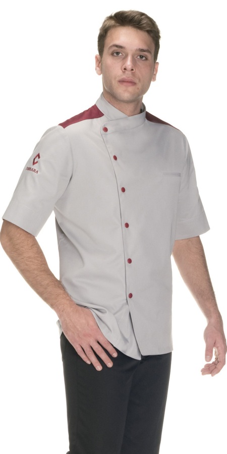 Giacca Cuoco Moreno Grigio Chiaro