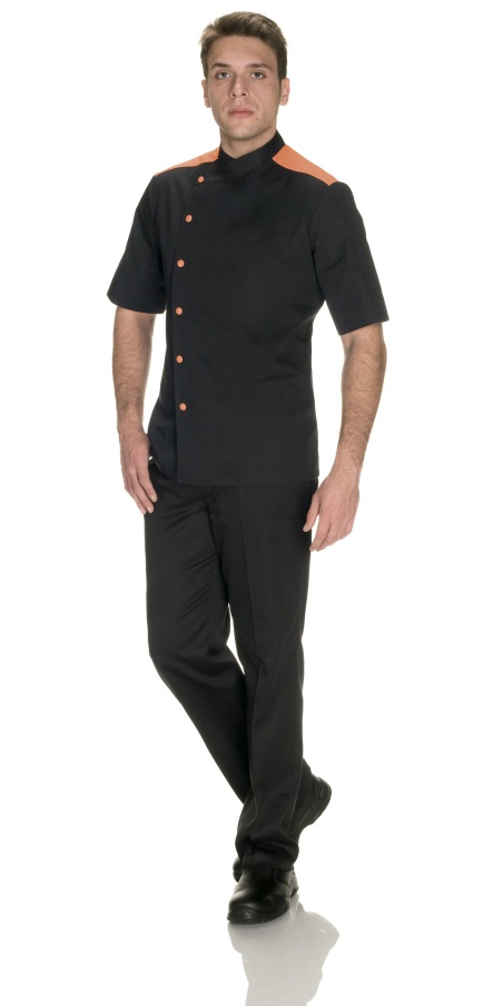 Moreno Black Chef Jacket