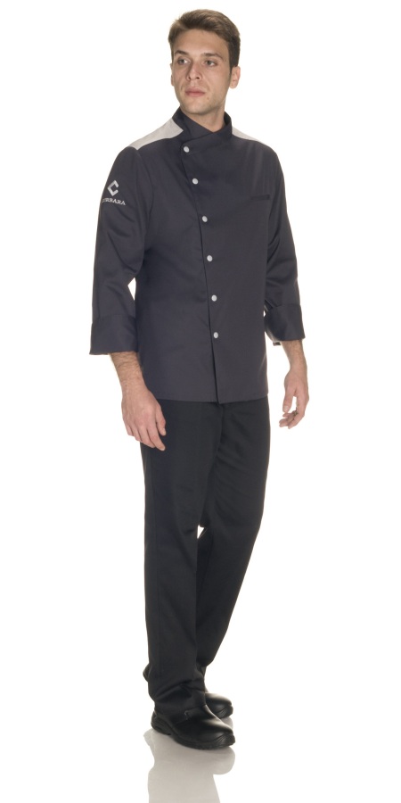Romeo Iron Grey Chef Jacket