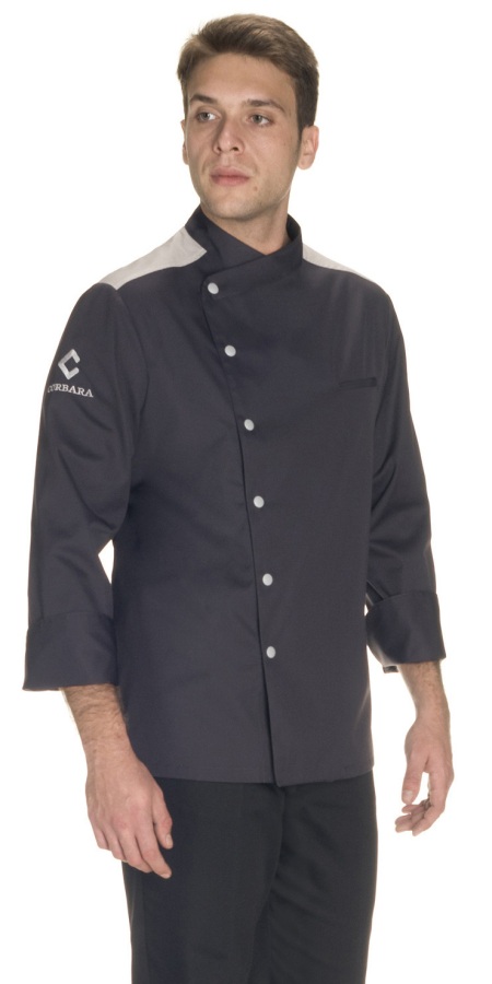 Romeo Iron Grey Chef Jacket