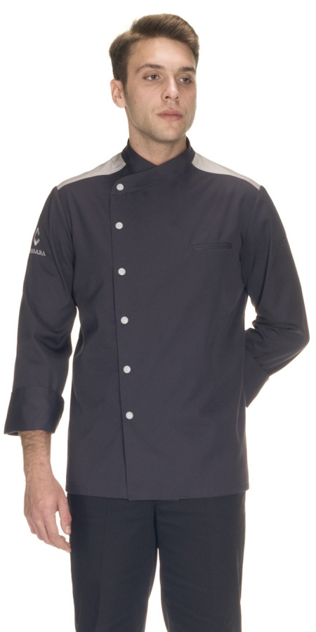 Giacca Cuoco Romeo Grigio Ferro