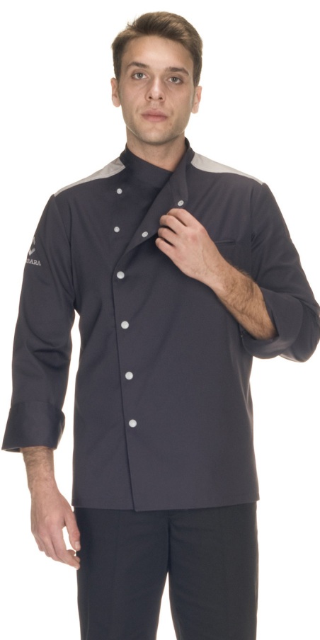 Romeo Iron Grey Chef Jacket