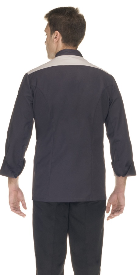 Romeo Iron Grey Chef Jacket