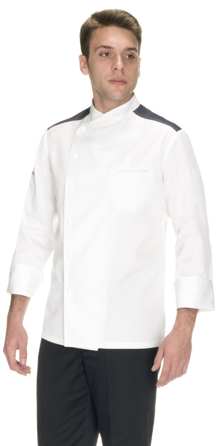 Giacca Cuoco Romeo Bianco/Jeans