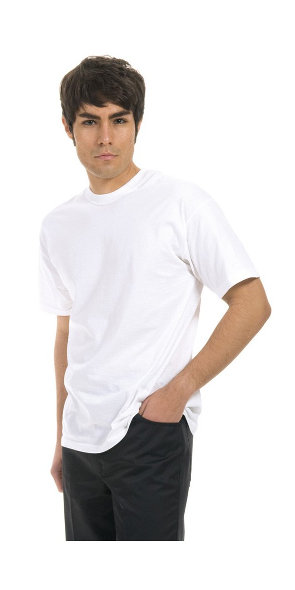 Men's White T-Shirt - corbaraweb