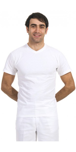 T-Shirt Collo A V 