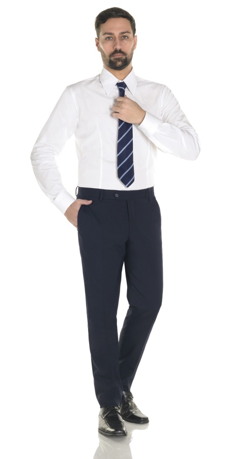 Ariel Artic Blue Trousers