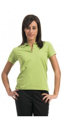 Women's Pistachio Polo Shirt