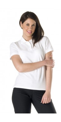 Women's White Polo Shirt