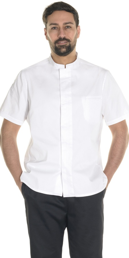 Elvis White Chef Jacket