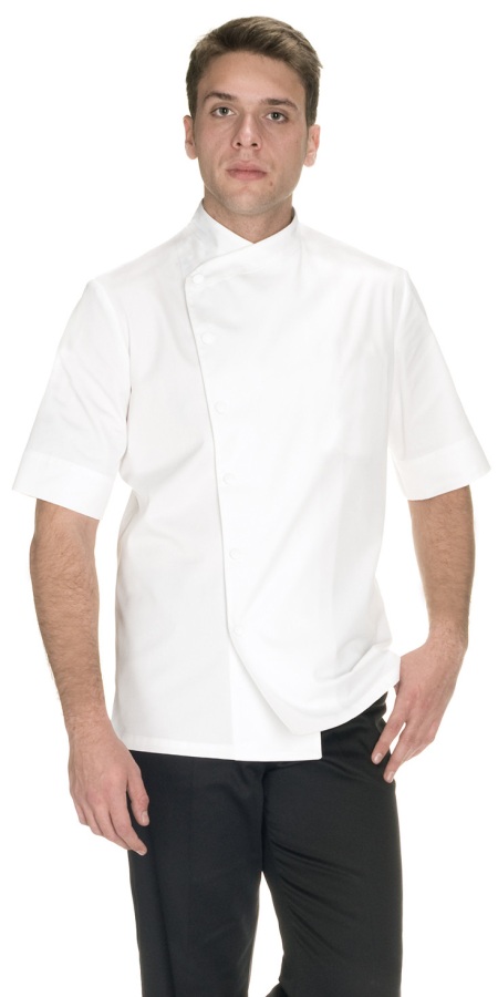 Alberto White Chefs Jacket