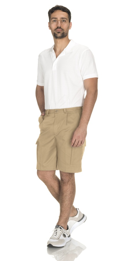 Ecru Bermuda Shorts