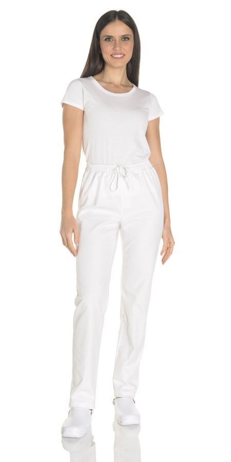 Antea White Trousers