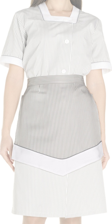 Grembiulino Capri Rig.Grigio