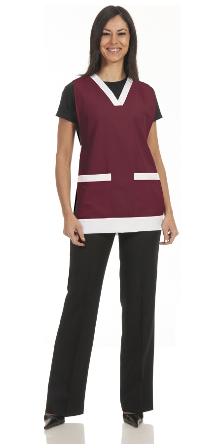 Siria Burgundy Apron