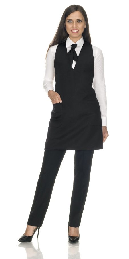 Alassio Black Apron