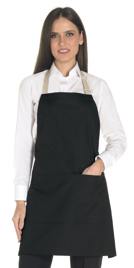 Norcia Black Apron